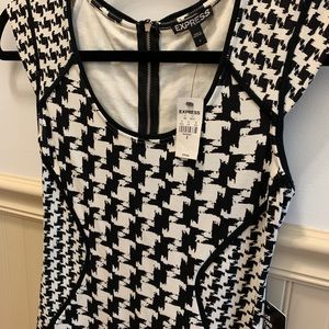 Black and White EXPRESS dress size 2